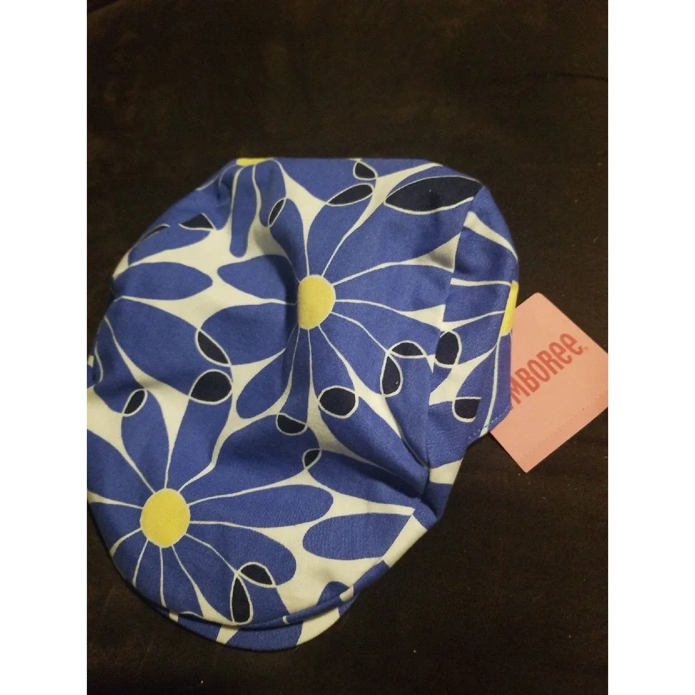Gymboree flower showers hat 3 4 nwt‎